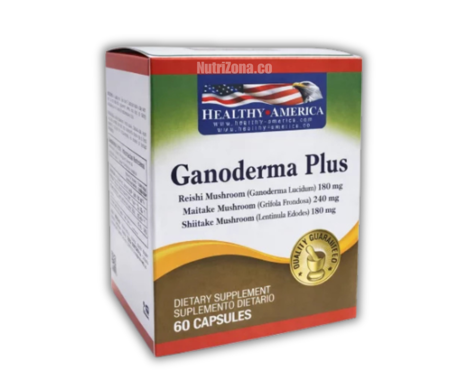 Ganoderma Plus 60 Caps Healthy America