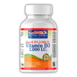 Vitamin D3 2.000 IU Healthy America