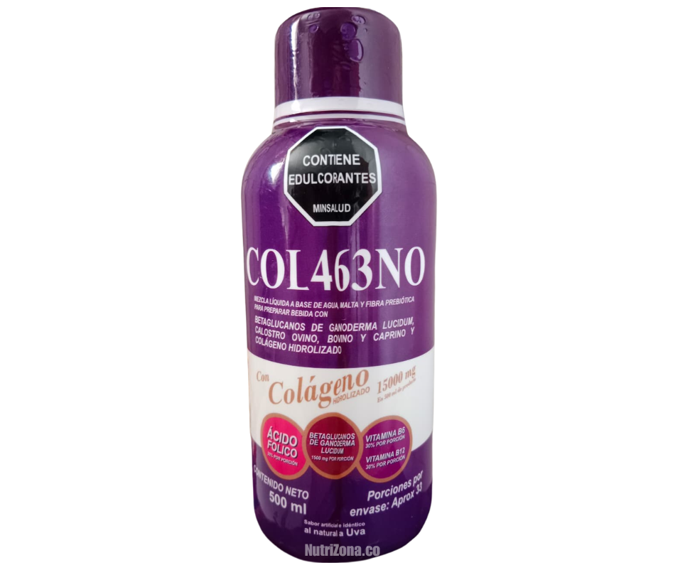 Colageno liquido sabor a uva 500 ml