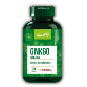 Ginkgo Biloba Funat Frasco x 100 tabletas