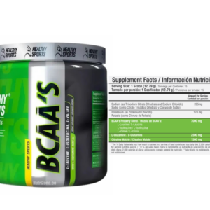 BCAA’s 7000 mg Healthy Sports X 15 servicios