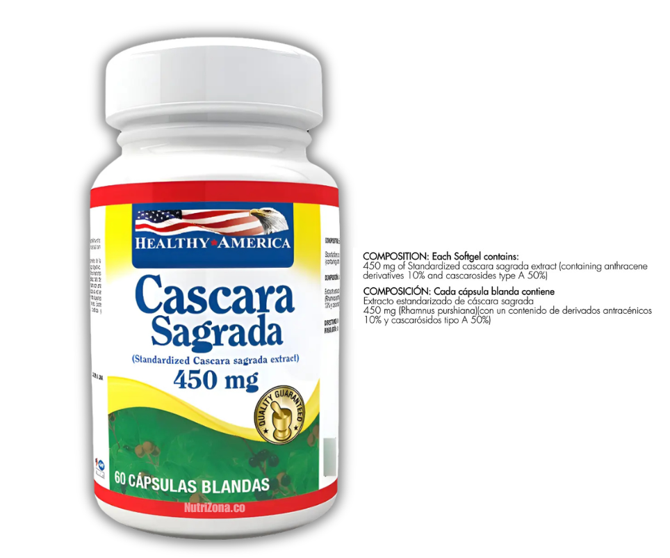 Cáscara Sagrada – Healthy America 60 caps