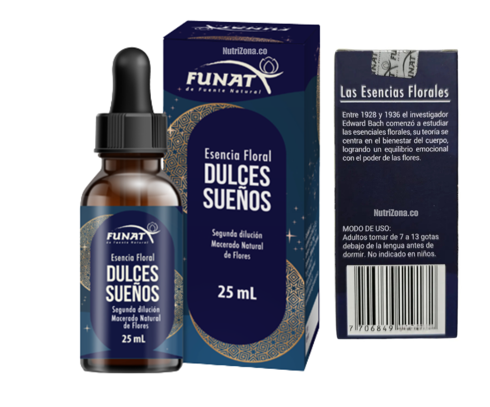 Esencia Floral Dulces Sueños Funat 25 ml