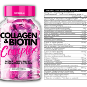 Collagen & Biotin Complex – 60 caps Healthy America