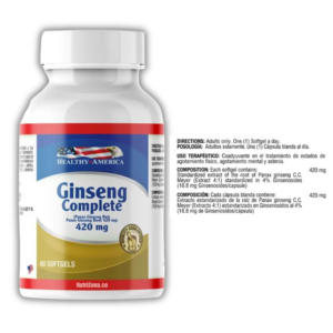 Ginseng Complete – Healthy America 60 caps