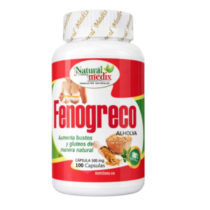 Fenogreco 500 mg – Natural Medix x 100 caps