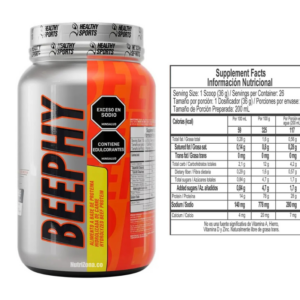 Beephy Proteina 936gr 26 Servicios Vainilla Healthy sport